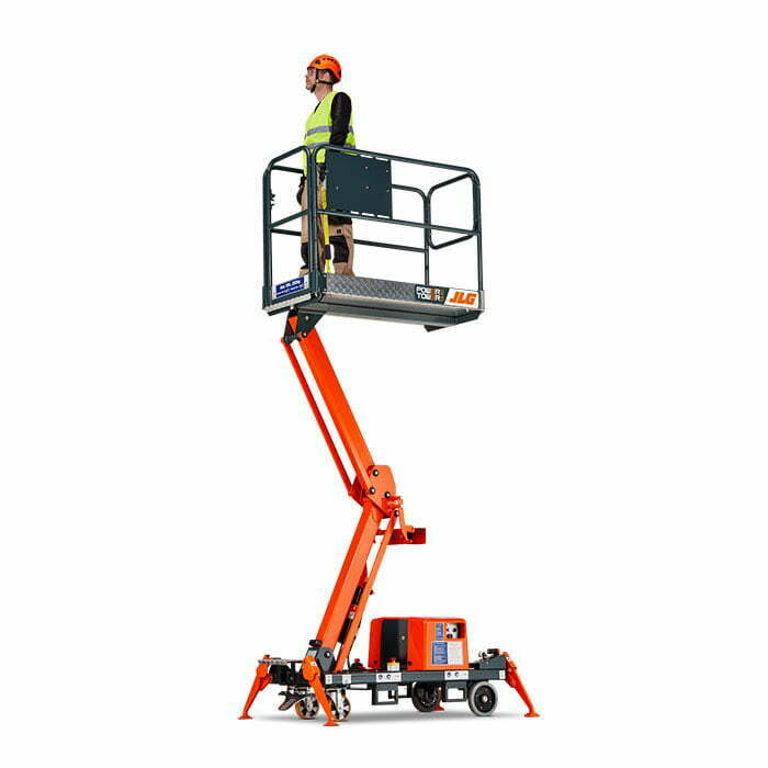 Power Tower Duo, push-around electric elevation