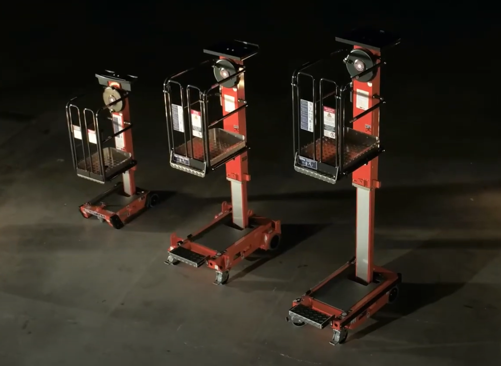 Mobile elevated platforms Power Towers, benefits of low-level access platforms